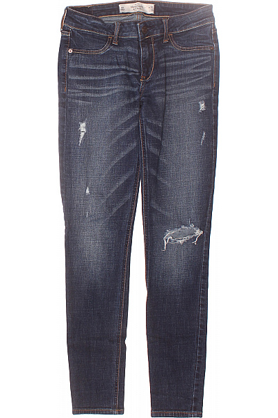 Dámské úzké Modré Abercrombie&Fitch Vel. 25/29