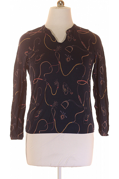 Dámské Tričko Modré Esprit Vel. L