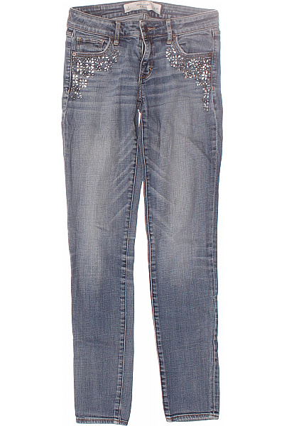 Abercrombie&Fitch Dámské úzké Modré Vel. 25