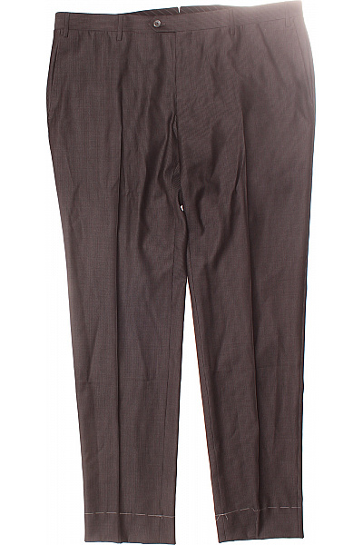 CORNELIANI Společenské Pánské Kalhoty Šedé Vel. 56