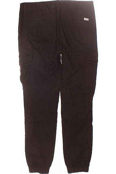 Pánské Kalhoty Černé JACK & JONES Vel. 31/32 | JACK & JONES | obrázek 2