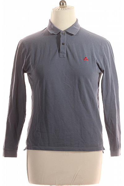 Pánské Tričko s Límečkem Modré Peuterey | Peuterey | obrázek 2