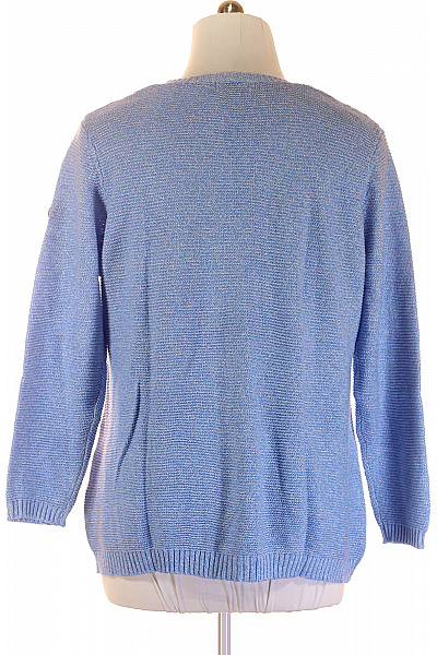Dámský Svetr Modrý Vel. 46