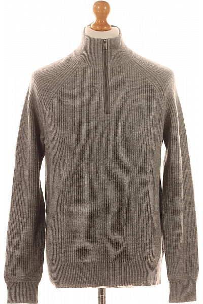 Pánský Rolák Vlněný Šedý HACKETT Vel. M | HACKETT | obrázek 2