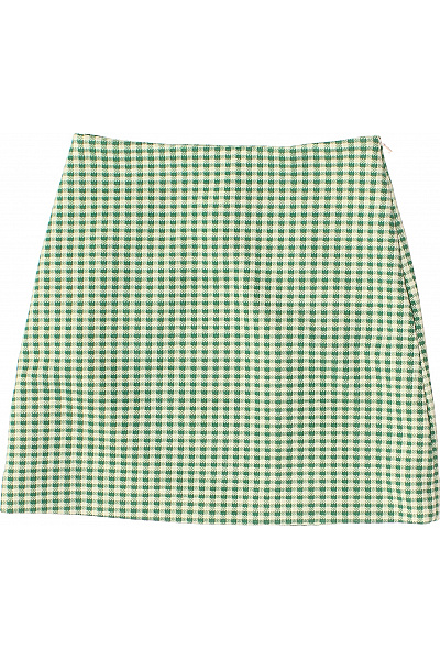Kostkovaná  Sukně Zelená Reserved Vel. XS | reserved | obrázek 2
