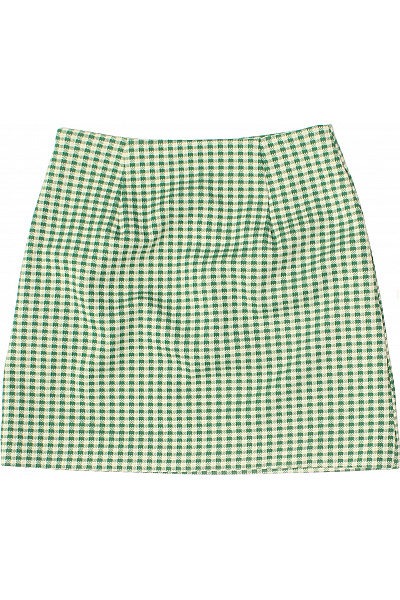 Kostkovaná  Sukně Zelená Reserved Vel. XS | reserved | obrázek 3