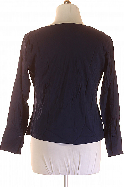  Halenka Jednobarevná Modrá Vel. 44