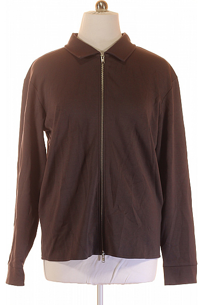 SELECTED Pánská Mikina Na Zip Šedá Vel. XXL