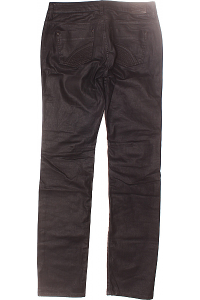 Esprit Dámské Kalhoty Rovné Černé Second hand Vel. 31/36