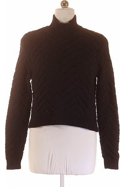 Dámský Pulovr Černý Second hand Vel. 44