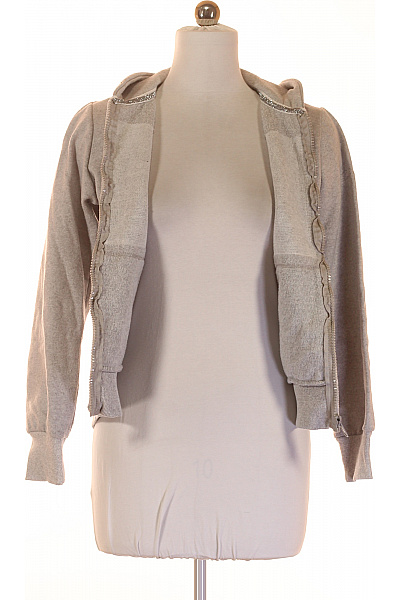 Dámská Mikina Rozepínací Šedá Geographical Norway Vel. L