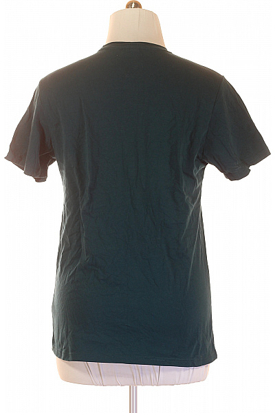 Jednoduché Pánské Tričko Zelené TOMMY HILFIGER Vel. L