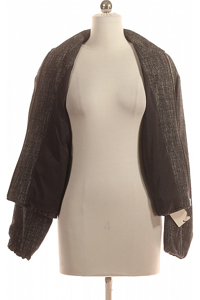 S.OLIVER Dámský Kabát Černý Second hand Vel. 34