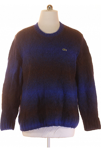 LACOSTE Dámský Pulovr Alpacový Modrý Vel. XXL