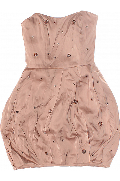 By Malene Birger Společenské  Šaty Hnědé Second hand Vel. 36