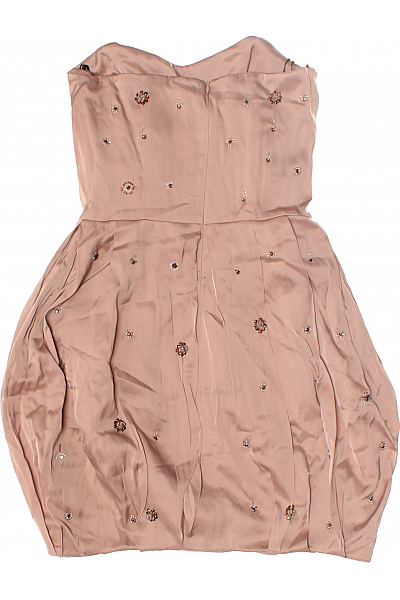 By Malene Birger Společenské  Šaty Hnědé Second hand Vel. 36