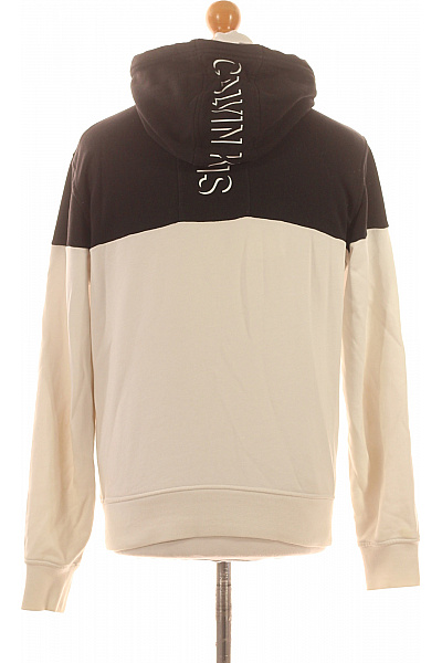 Pánská Mikina Bez Zapínání Černobílá Calvin Klein Vel. S | Calvin Klein | obrázek 3