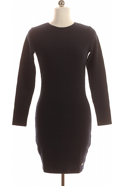 SUPERDRY Pouzdrové šaty  Šaty Modré Second hand Vel. S