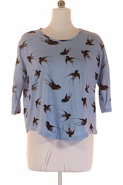 Vzorovaná  Halenka Modrá ONLY Vel. M