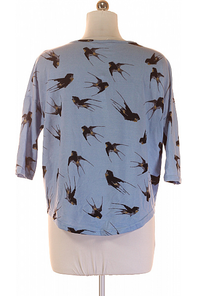 Vzorovaná  Halenka Modrá ONLY Vel. M