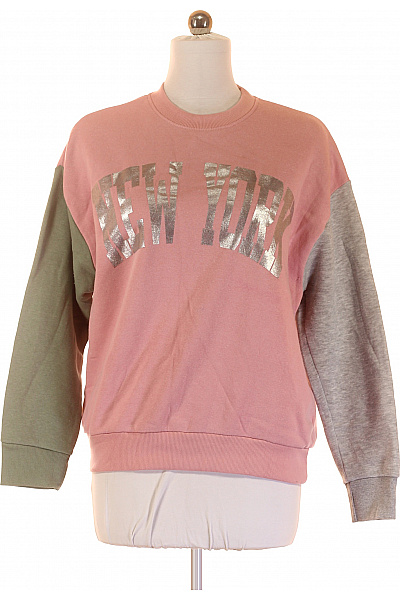 Dámská Mikina Růžová Vel. M.