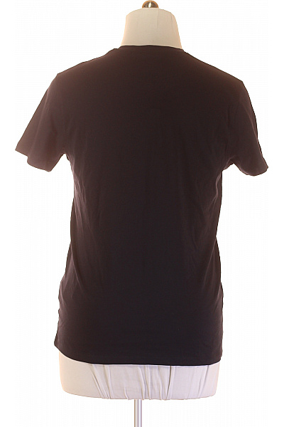 U.S.POLO ASSN. Jednoduché Pánské Tričko Modré Vel. L+