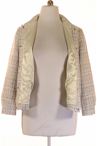 GERRY WEBER Dámský Kabát Barevný Second hand Vel. 46 | GERRY WEBER | obrázek 4