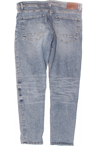 Hugo Boss Pánské Rovné Džíny Modré Vel. 32/36