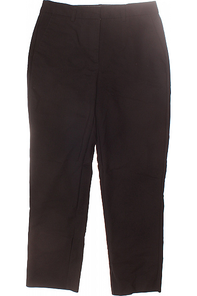 ZARA Dámské Chino Kalhoty Černé Vel. S