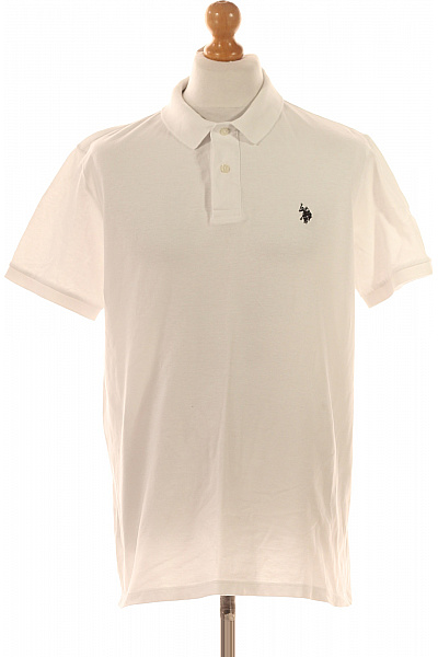 U.S.POLO ASSN. Pánské Tričko s Límečkem Bílé | U.S.POLO ASSN. | obrázek 2