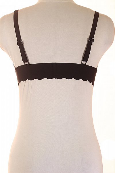 Dámská podprsenka braletová hladká hnědá Vel. s | Unimoda | obrázek 3