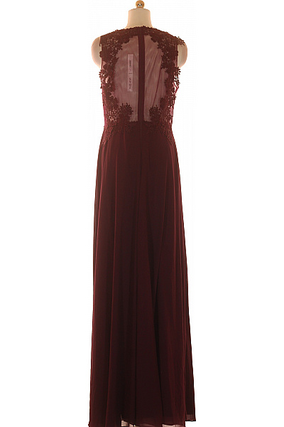 Společenské  Šaty Fialové Vel. 42 | APART | obrázek 2