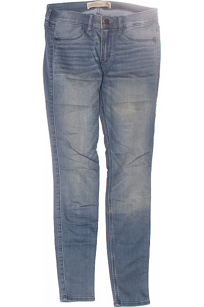 Dámské úzké Modré Abercrombie&Fitch Second Hand Vel. 26/29