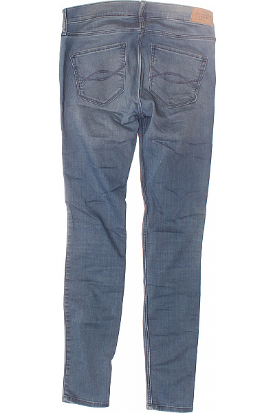Dámské úzké Modré Abercrombie&Fitch Second hand Vel. 26/29