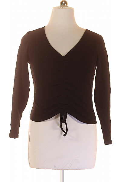 ONLY Jednoduché Dámské Tričko Černé Vel. XL