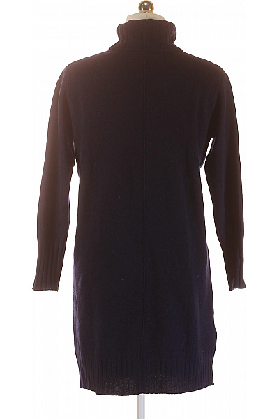 Pletené šaty Kašmírové Modré Vel. 38 | Dine'n Dance | obrázek 2