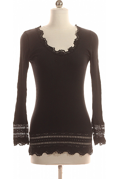 Jednoduché Dámské Tričko Černé