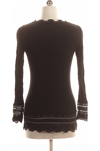 Jednoduché Dámské Tričko Černé