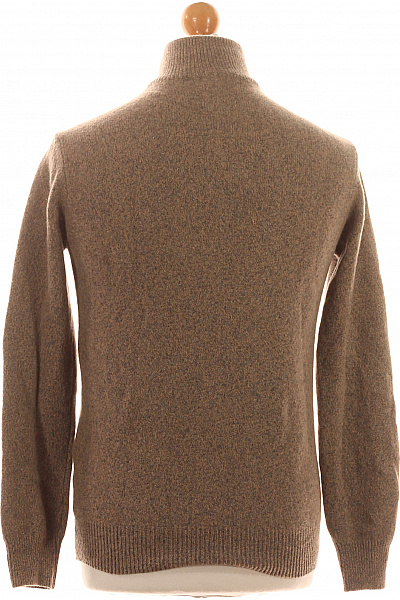 Mcs Pánský Svetr Vlněný Hnědý Vel. M | mcs | obrázek 3