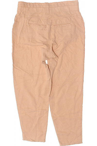 Angels Dámské Kalhoty Rovné Béžové Vel. 40