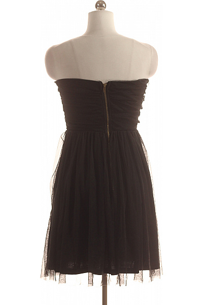 ONLY Společenské  Šaty Černé Second hand Vel. 36