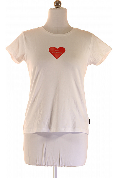 Dámské Tričko Bílé John Richmond Vel. M | John Richmond | obrázek 2