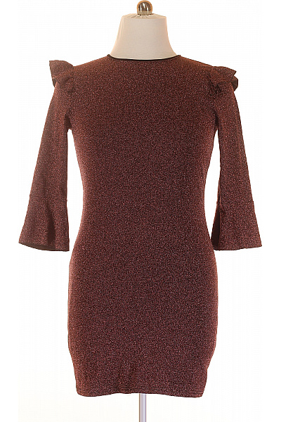 MANGO Šaty Růžové Vel.  L