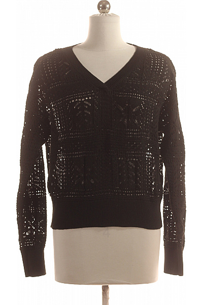 Dámský Svetr Černý VERO MODA Second hand Vel. XS