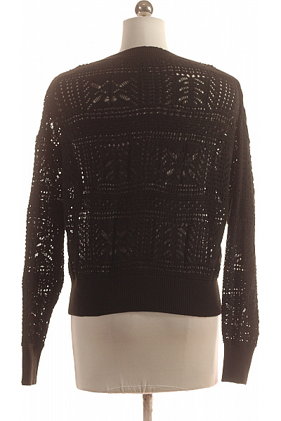 Dámský Svetr Černý VERO MODA Second hand Vel. XS