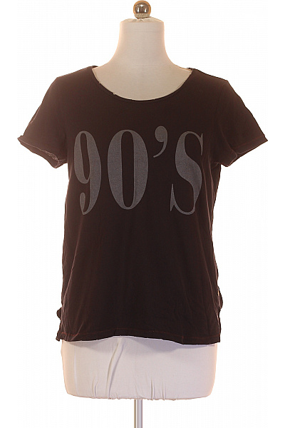 VERO MODA Dámské Tričko Černé Second hand Vel. M