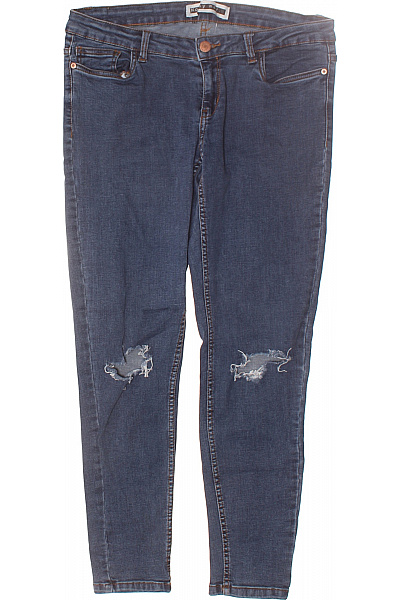 Roztrhané Dámské Džíny Modré Noisy May Vel. 32/30