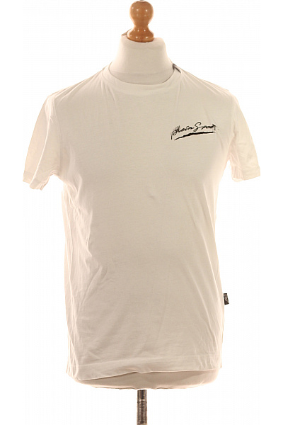 Pánské Tričko Bílé PLEIN SPORT Vel. S