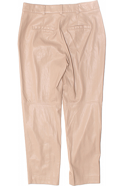 COMMA Dámské Kalhoty Rovné Béžové Second hand Vel. 38 | COMMA | obrázek 3