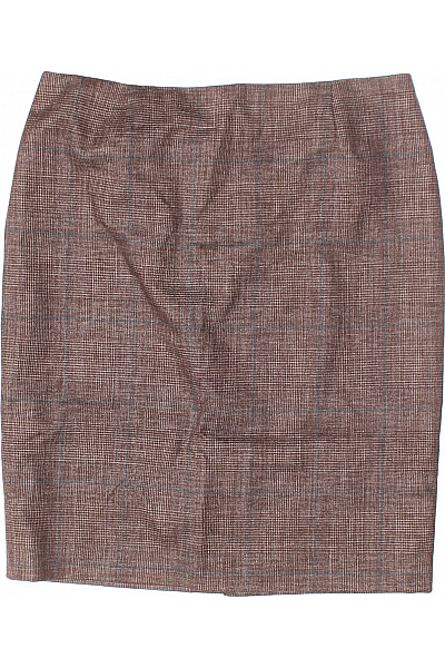 Sukně Vlněná Hnědá Escada Vel. 40